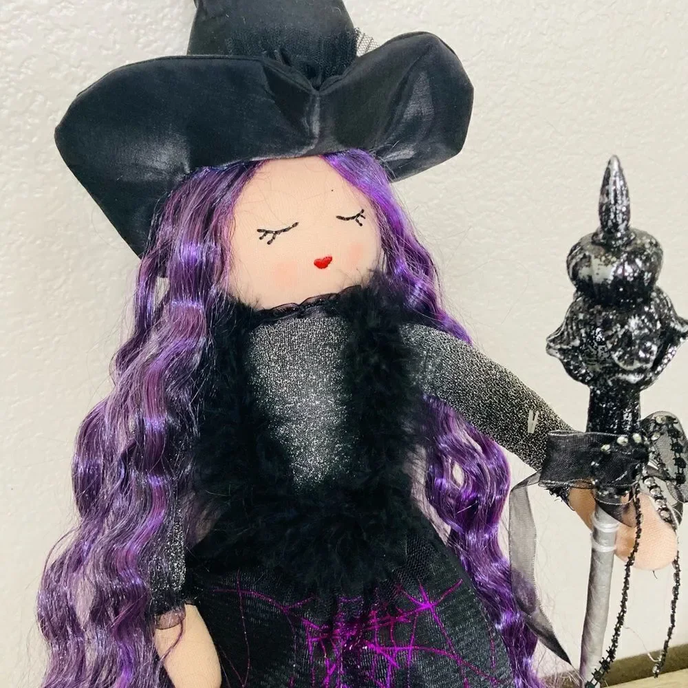 Halloween Witch Wizard Gothic Fairy Doll Goth Figure